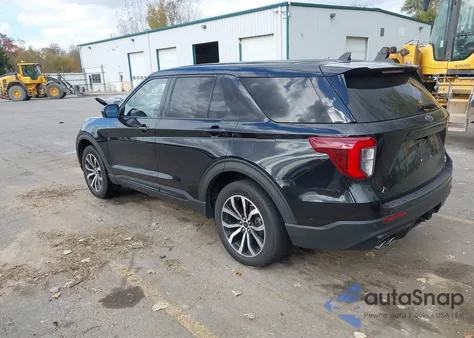 2022 Ford Explorer St из США, поврежденный, VIN 1FM5K8GC9NGA05173